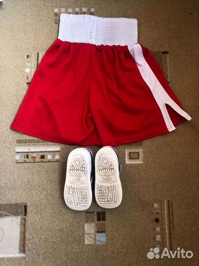 Шорты и кроссовки для бокса от 4 до 6 лет