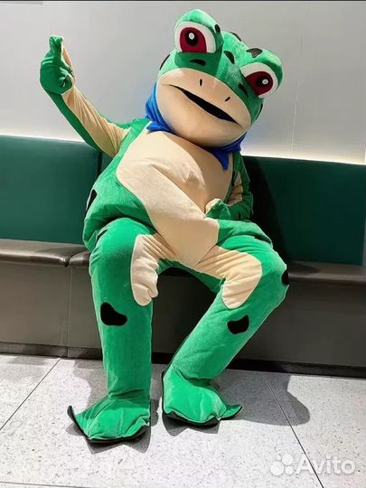Карнавальный костюм надувная лягушка