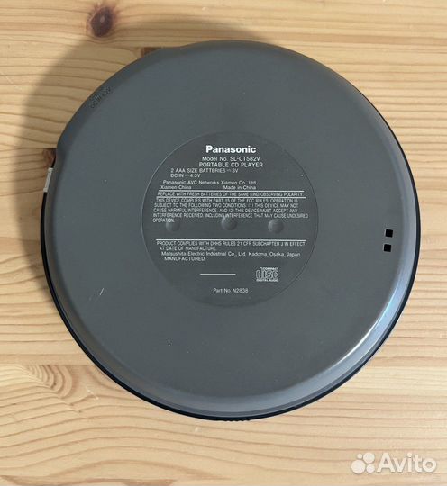 На доставке Cd плеер Panasonic SL-CT582V