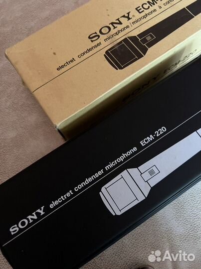 Микрофоны Sony. Оригинал. Япония