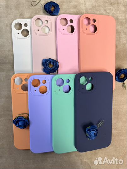 Чехол Silicone Case на iPhone 13