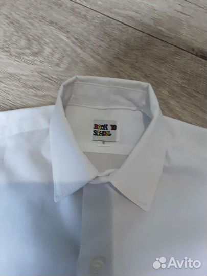 Рубашка школьная для мальчика 122 128