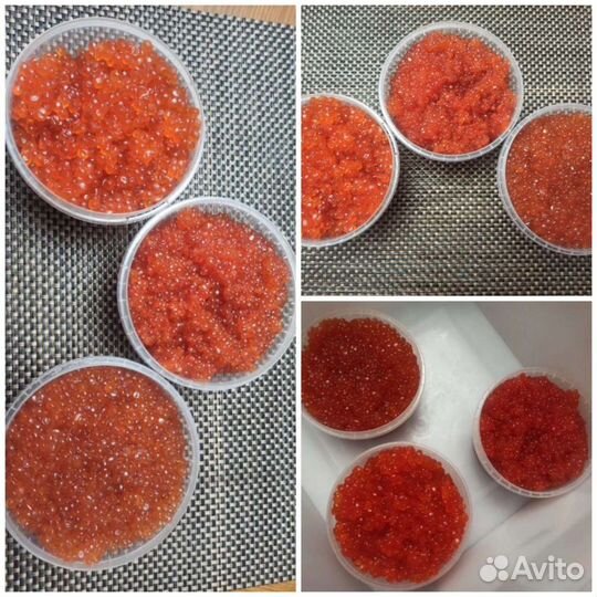 Красная икра свежая нерки