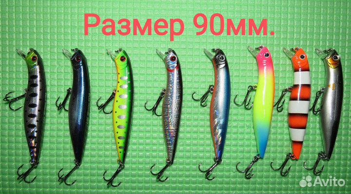 Воблер Tsuribito Dead minnow 110/90mm