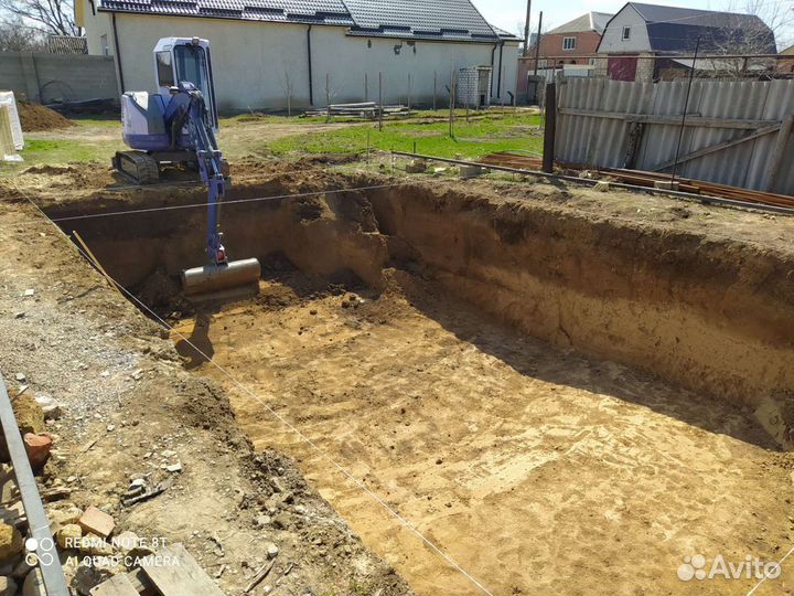 Услуги мини экскаватора