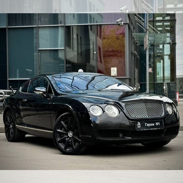 Bentley Continental GT 6.0 AT, 2004, 187 000 км