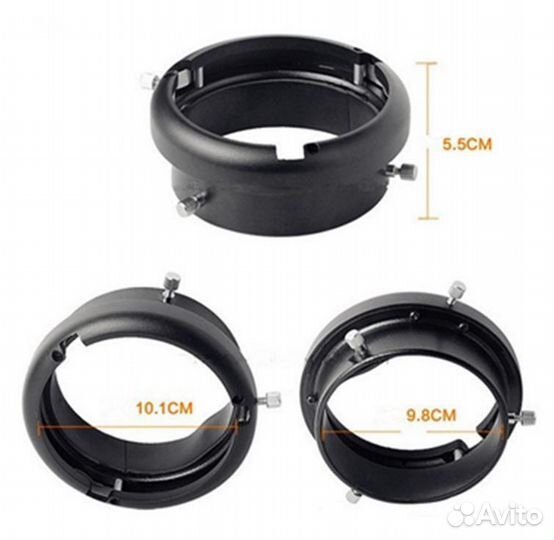 Байонет-переходник для bowens со вспышек серии SS