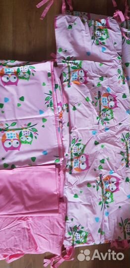 Бортики в кроватку и постельное белье