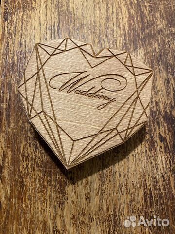 Шкатулка для обручальных колец