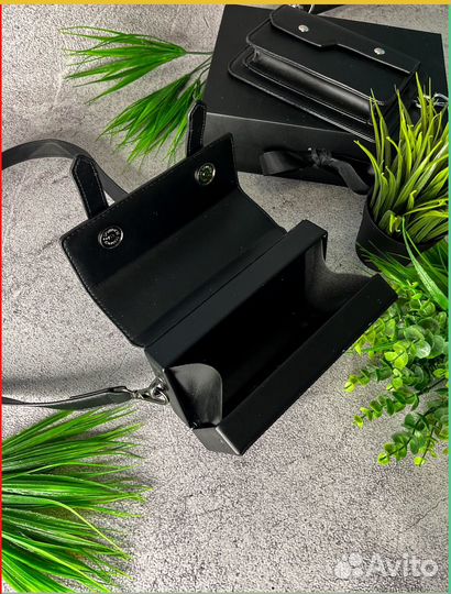 Барсетка из кожи мужская сумка