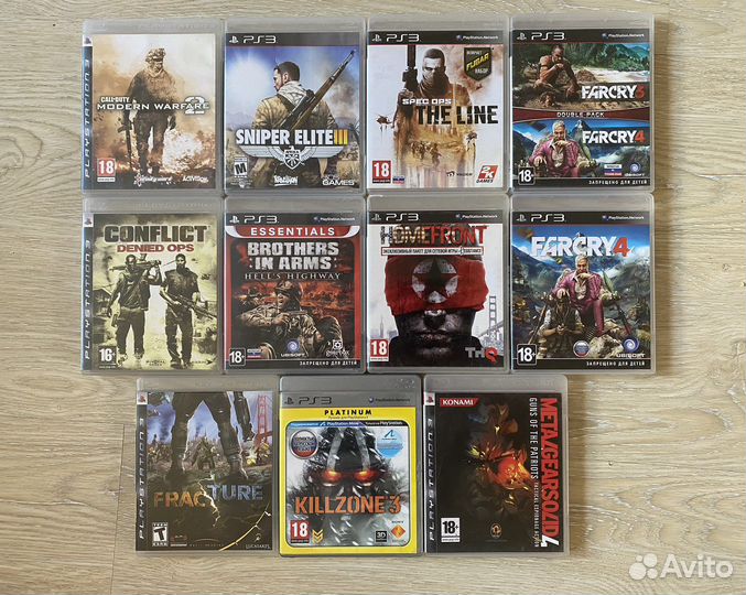 Шутеры/стрелялки Playstation 3/PS3