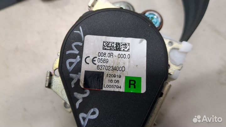 Ремень безопасности правый передний Ford Focus 4 2018, 2019