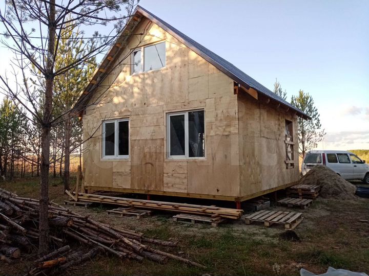 Дом 50 м² на участке 12 сот.