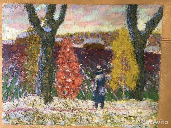 Картина «Осень » Лобачёв Ю.Ф. в раме