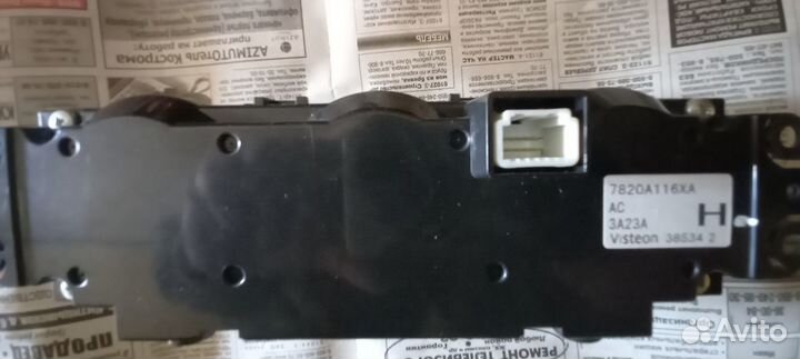 Панель управления отопителем Mitsubishi ASX