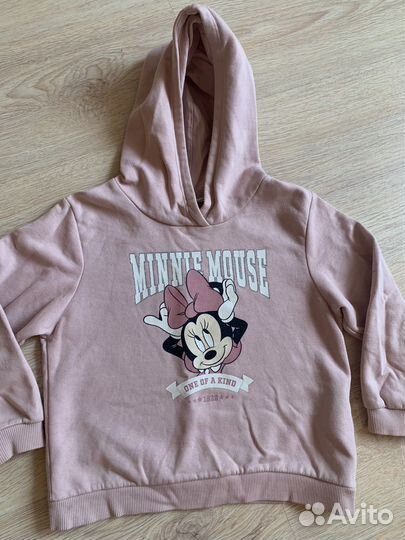 Комплект H&M для девочки 116 джинсы и толстовка