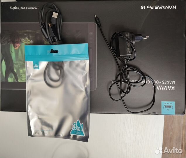 Графический планшет Huion Kamvas pro 16 2.5k