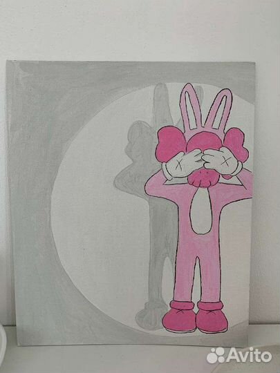 Картина акрилом на холсте