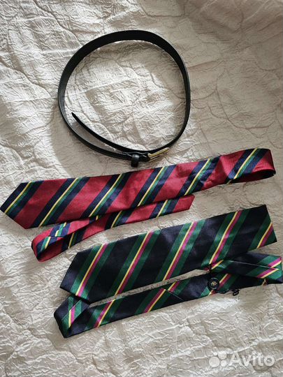 Галстуки и ремень (для первоклассника)