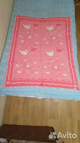 Одеяло байковое детское