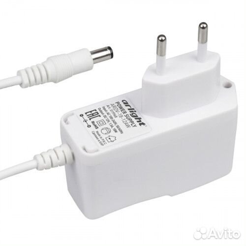 Блок питания ardv-18-12AW (12V, 1,5A, 18W) (Arligh