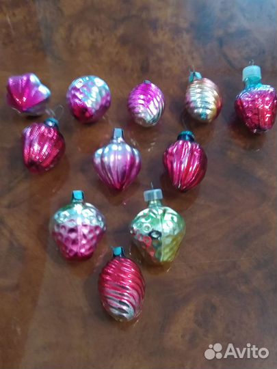 Ёлочные игрушки СССР Ягодки