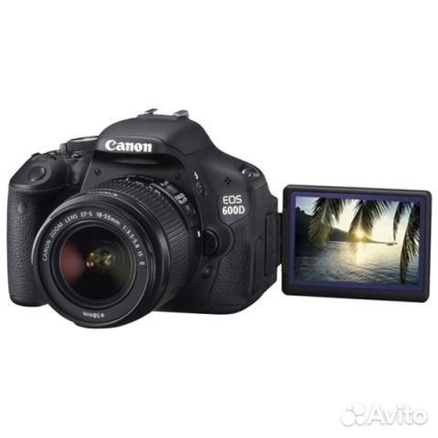 Canon D600 +объектив18-55 +гелиос