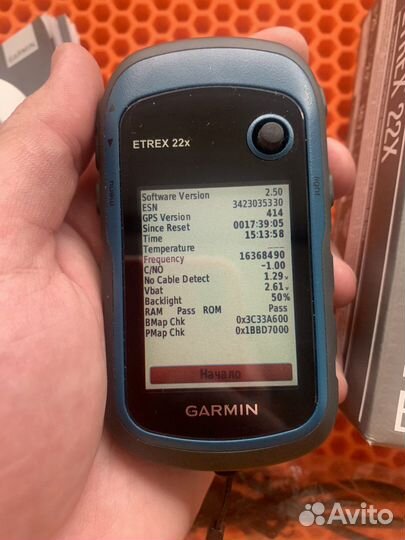 Навигатор Garmin etrex 22X «как новый»
