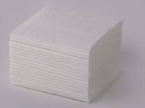 Салфетки бумажные белые 2424 упак 100шт