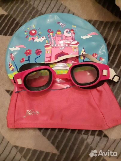 Шапочка для плавания детская