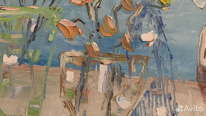 Картина интерьерная маслом на холсте