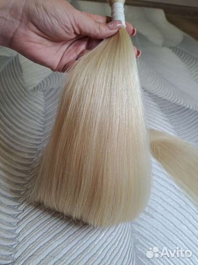 Блонд 80см. Люкс