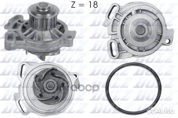 A-176 помпа VW Transporter 2.5/2.4D 90 A176 Dolz