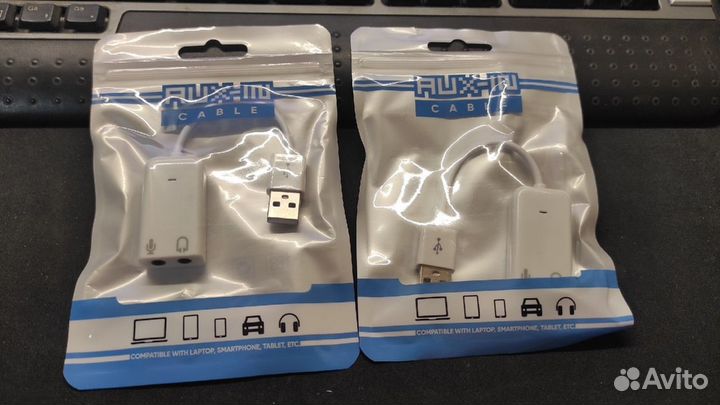 Внешняя USB звуковая карта