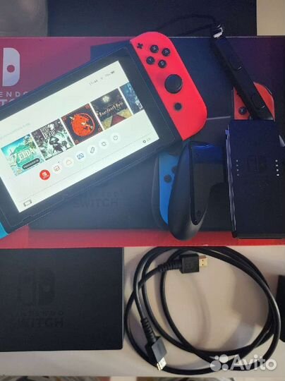 Nintendo switch с любыми играми