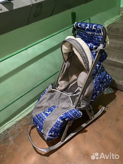 Коляска санки