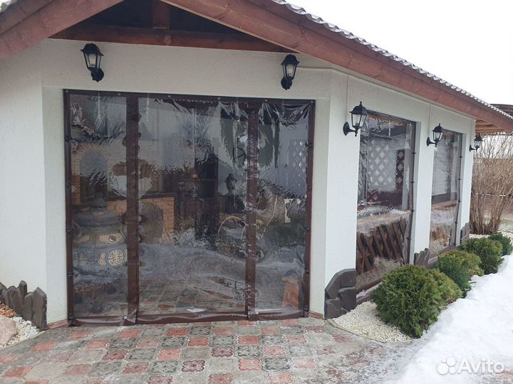 Мягкие окна для веранды x-4432