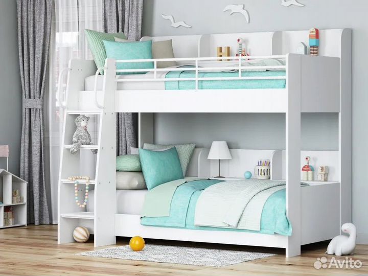 Детская кровать двухъярусная