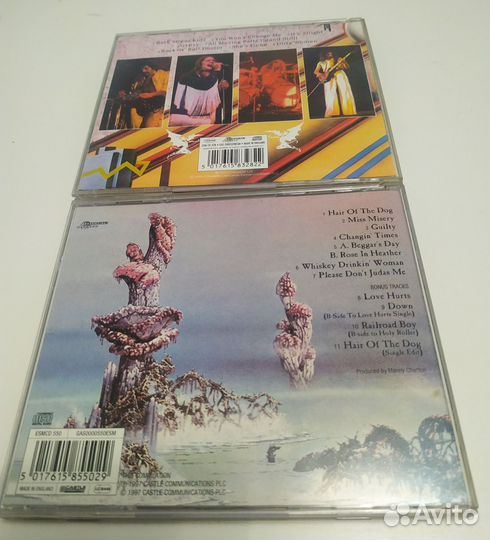 Cd диски фирменные nazareth, black sabbath