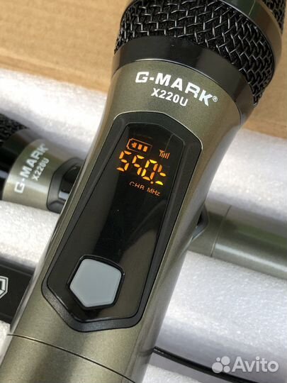 Беспроводные вокальные микрофоны G-Mark X220U