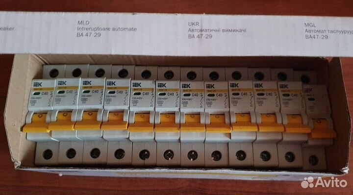 Автоматы IEK, Schneider