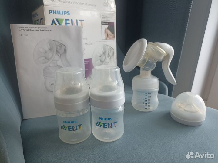 Ручной молокоотсос Philips Avent SCF330 Natural