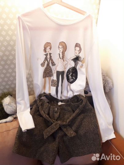 Zara, Mayoral лонг и шорты 152см