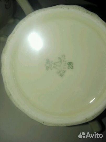 Молочник и сахарница Mitterteich porcelain 1931-1