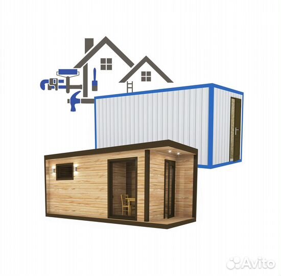 Сборщик вагон бытовок, домиков