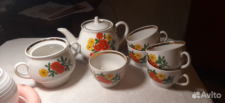 Чайно кофейный сервиз СССР