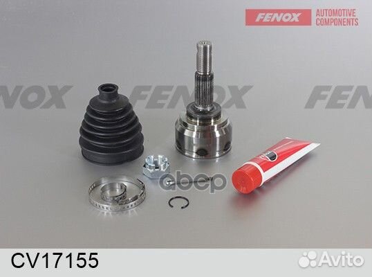 Шрус KIA cerato 1.6 04-09 нар. +ABS CV17155 fenox