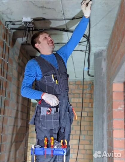 Электрик Услуги электрика Электромонтаж Все районы