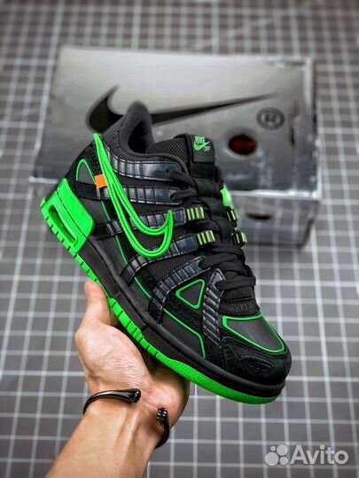 Nike x Off-White Air Rubber Dunk 'Black Green'