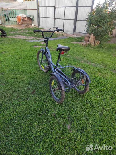 Трёхколёсный детский велосипед (грузовой)